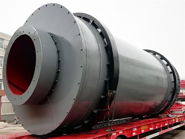 Sand and gravel three cylinder dryer